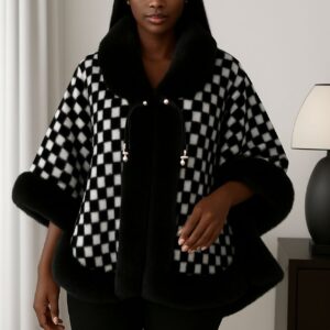 Heavy Open-Front Poncho